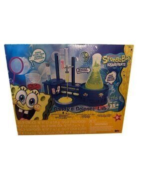 Nickelodeon SpongeBob Sandys Science Lab Kit 25+ Experiments Ages 8+